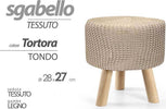 Pouf Sgabello Poggiapiedi Gambe In Legno Tessuto Tortora 28x27 Cm Tondo 827716 Casa e cucina/Organizzazione interni/Contenitori ceste e cestini/Scatole e bauli/Bauli Trade Shop italia - Napoli, Commerciovirtuoso.it