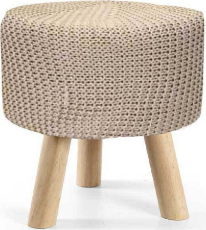 Pouf Sgabello Poggiapiedi Gambe In Legno Tessuto Tortora 28x27 Cm Tondo 827716 Casa e cucina/Organizzazione interni/Contenitori ceste e cestini/Scatole e bauli/Bauli Trade Shop italia - Napoli, Commerciovirtuoso.it