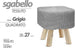 Pouf Sgabello Poggiapiedi Quadrato Gambe In Legno Tessuto Grigio 27x28cm 827723 Casa e cucina/Organizzazione interni/Contenitori ceste e cestini/Scatole e bauli/Bauli Trade Shop italia - Napoli, Commerciovirtuoso.it
