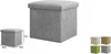 Pouff-Puff-Pouf-Contenitore-Imbottito-Con-Seduta-In-Tessuto-38-X-38-X-35cm-69587