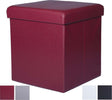 Pouff Puff Pouf Contenitore Imbottito Portaoggetti Seduta Pelle 35 X 35 X 35 Cm Casa, arredamento e bricolage > Arredamento > Pouf Trade Shop italia - Napoli, Commerciovirtuoso.it