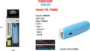 Power Bank 3000mah Caricabatterie Usb Per Smartphone Batteria Esterna Maxtech Pa-tm008 Powerbank Trade Shop italia - Napoli, Commerciovirtuoso.it
