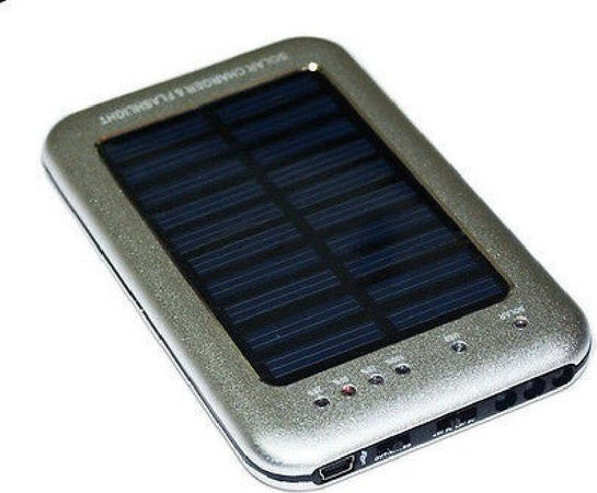 POWER BANK CARICABATTERIE 2600MAH CON PANNELLO SOLARE PORTATILE PER SMARTPHONE  Trade Shop italia - Napoli, Commerciovirtuoso.it