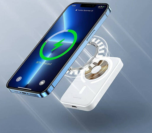 Power-bank-magnetico-10000mah-caricabatterie-smartphone-wireless-tascabile