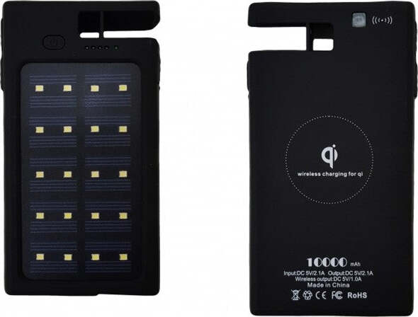 Power Bank Ricarica Wireless Filo 10000mah Pannello Solare 3 Usb Torcia Smartphone Mp3 Elettronica/Cellulari e accessori/Accessori/Caricabatterie/Caricabatterie portatile Trade Shop italia - Napoli, Commerciovirtuoso.it