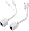 Power-Over-Ethernet-Adattatore-Iniettore-Estrattore-Passivo-Poe-Kit-Cavo-Cat5