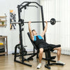 Power-Tower-Multifunzione-con-Panca-per-Addominali-e-Porta-Bilanciere-Regolabile,-Nero-ZV6A91-294V00BKZV6