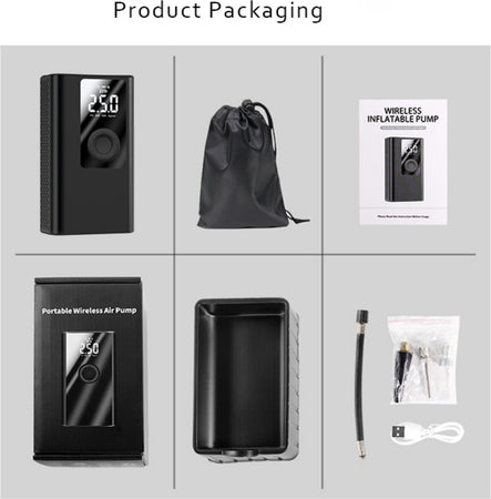 Powerbank 4000mah Compressore D'aria A Batteria Digitale Pompa 5v 2 In 1 Q-dq555 Elettronica/Audio e video portatile/Accessori/Accessori per lettori MP3/Caricabatterie/Power bank portatili Trade Shop italia - Napoli, Commerciovirtuoso.it
