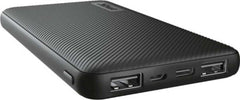 Powerbank ultrasottile Primo - 10.000 mAh - nero - Trust Elettronica/Cellulari e accessori/Accessori/Caricabatterie/Caricabatterie portatile Eurocartuccia - Pavullo, Commerciovirtuoso.it