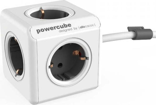 PowerCube-Prolunga-5-Prese-1,5-m-Grigio-Allocacoc
