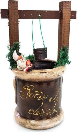 Pozzo Dei Desideri Decorazione Casa Pulcinella Portafortuna Terracotta Statuine Trade Shop italia - Napoli, Commerciovirtuoso.it