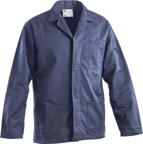 P&P-LOYAL---GIACCA-LINEA-FUSTAGNO-COLORE-BLU-COTONE-100%-MASSAUA-TAGLIA-62***