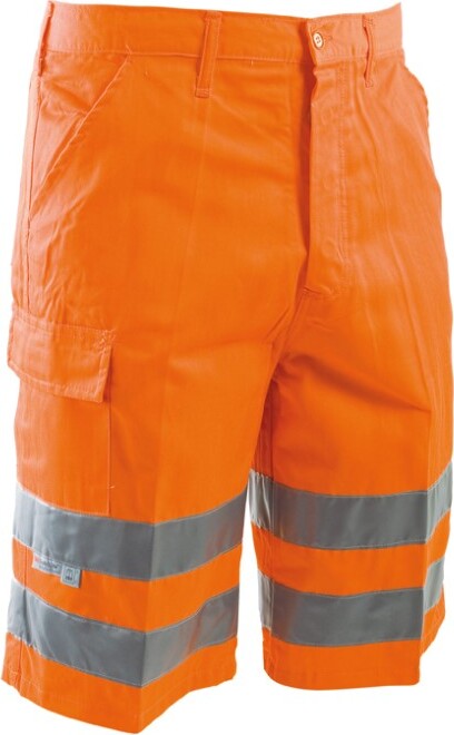 P&P-LOYAL---LINEA-ALTA-VISIBILITÁ-BERMUDA-POLIESTERE/COTONE-35/65%-ARANCIONE-TAGLIA-M