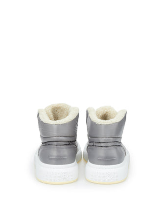 MM6 Maison Margiela Sneakersr Alta con Pelo Interno da uomo