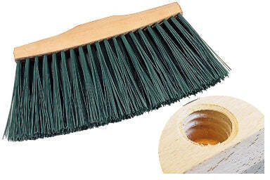 PRATICA SCOPA IDEALE PER SPAZZARE SIA L'INTERNO CHE L'ESTERNO 25 CM BEAST