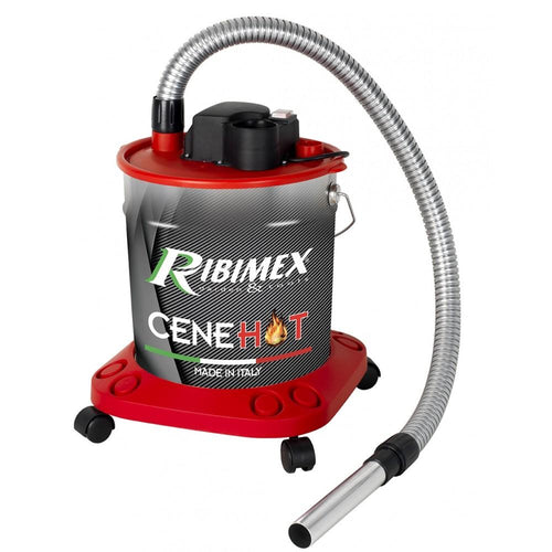 Aspiracenere per ceneri calde Cenehot da 18 lt 950 W, pulizia stufa e camino a legna e pellets