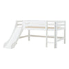 Letto semialto Hoppekids ECO Luxury 120x200 cm con scivolo - Bianco