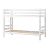 Letto a castello 90x200 cm, Rete a doghe flessibili Hoppekids ECO Luxury - Bianco