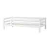 Letto junior con sponda a 3/4 90x200 cm, Rete a doghe flessibili Hoppekids ECO Luxury - Bianco