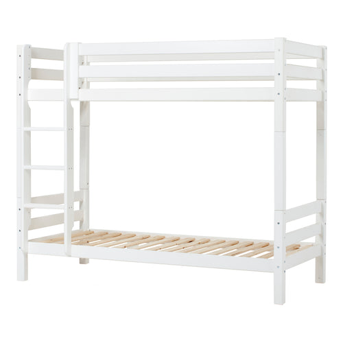 Letto a castello alto di lusso 90x200 cm Hoppekids ECO - Bianco
