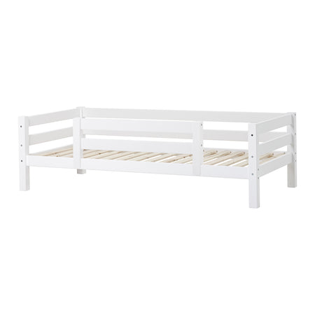 Letto junior Hoppekids ECO Luxury 90x200 cm con 1/2 sponda - Bianco