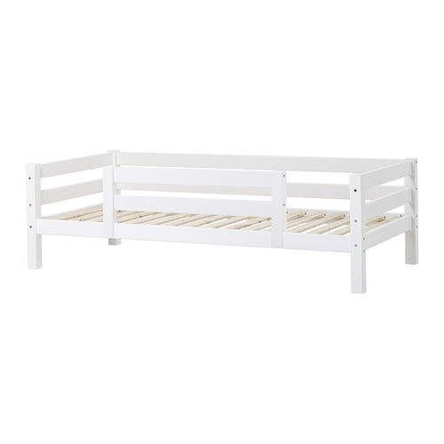 Letto junior Hoppekids ECO Luxury 90x200 cm con 1/2 sponda - Bianco