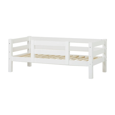 Letto junior Hoppekids ECO Luxury 70x160 cm con 1/2 sponda - Bianco