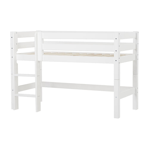 Letto semi-alto Hoppekids ECO Luxury 70x160 cm - Bianco