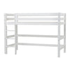 Letto semi-alto Hoppekids ECO Luxury 90x200 cm con rete a doghe flessibili - Bianco - 1