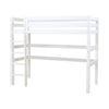Letto a soppalco Hoppekids ECO Luxury 90x200 cm, Rete a doghe flessibili - Bianco