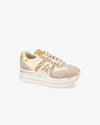 Premiata scarpa donna mod. Beth Beige Bronze