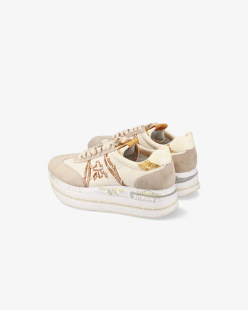 Premiata scarpa donna mod. Beth Beige Bronze