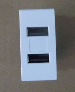 PRESA 2 USB COMPATIBILE LIVING LIGHT