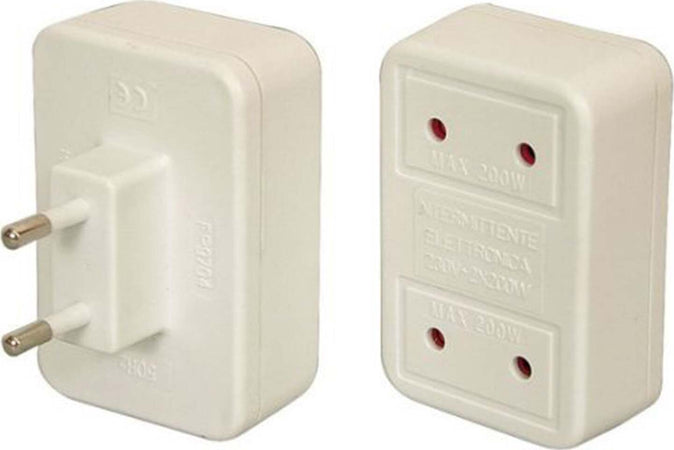 Presa ad intermittenza con controller elettrico massimo 2x200 w Illuminazione/Illuminazione per esterni/Accessori/Trasformatori a bassa intensità MagiediNatale.it - Altamura, Commerciovirtuoso.it