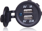 Presa Di Ricarica 1a 2.1a 12v Moto Impermeabile Doppia Porta Usb Atv Barca Auto Elettronica/Cellulari e accessori/Accessori/Caricabatterie/Caricabatterie da auto Trade Shop italia - Napoli, Commerciovirtuoso.it