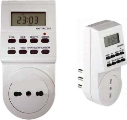 PRESA ELETTRICA 230 V TEMPORIZZATA CON TIMER SETTIMANALE E 24 ORE PROGRAMMABILE Fai da te/Materiale elettrico/Prese elettriche ed accessori/Spine intelligenti e telecomandate Trade Shop italia - Napoli, Commerciovirtuoso.it