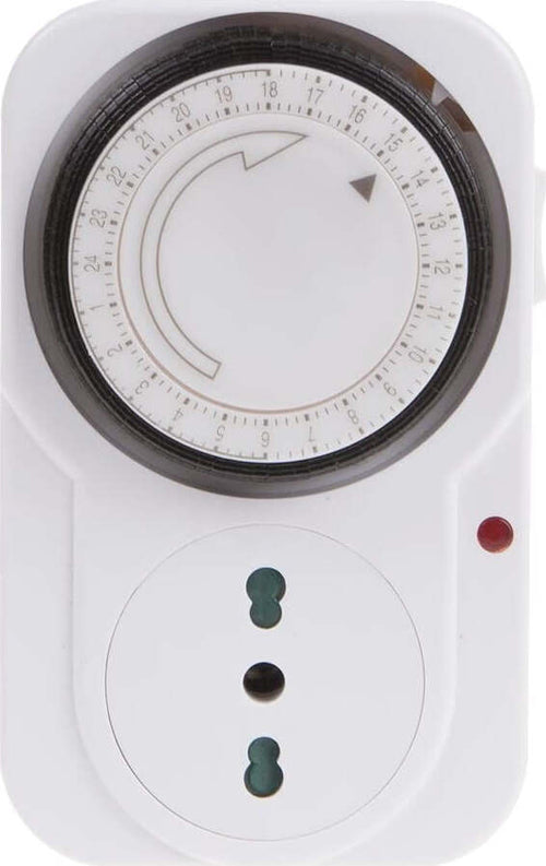 PRESA ELETTRICA TEMPORIZZATORE PROGRAMMABILE TIMER OROLOGIO 220V 16A ANALOGICO Fai da te/Materiale elettrico/Timer Zencoccostore - Formia, Commerciovirtuoso.it