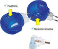 PRESA FORNELLO ELETTRICO ANTIZANZARE RICARICA LIQUIDA O PIASTRINA + RICARICA LIQUIDA + PIASTRINE  Trade Shop italia - Napoli, Commerciovirtuoso.it