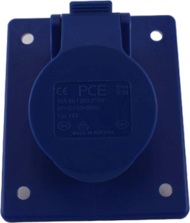 Presa-Incasso-32A-2P+T-220V-IP44-Flangia-80X97-PCE