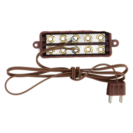 Ciabatta multipresa per luci presepe con 5 prese 3,5 e 4,5 v