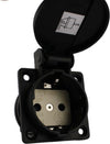 Presa-Nera-16A-2P+T-Schuko-48X48-KEDU