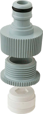 Presa rubinetto filettato femmina con rduzione 22 x 1 femmina e 24 x 1 maschio Giardino e giardinaggio/Attrezzi da giardino e attrezzature per l'irrigazione/Attrezzature per l'irrigazione/Pompe e accessori/Parti e connettori La Zappa - Altamura, Commerciovirtuoso.it