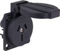 Presa-schuko-Australia-2P+T/IP54-48X48-nera-Pce