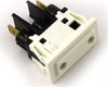 Presa-snap-in-2P-250V-10A-bianca