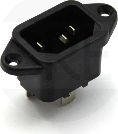Presa-Spina-KB-ad-Incasso-per-Innesto-Cavo-Alimentazione-3-poli-10A