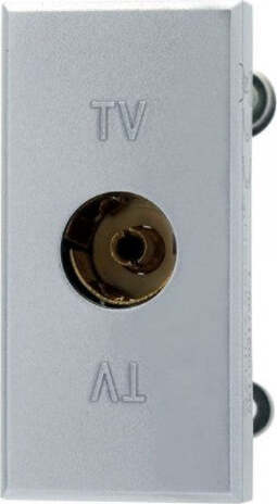 Presa-Tv-Connettore-Femmina-Silver-Compatibile-Bticino-Axolute