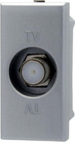 Presa-Tv-Sat-Satellitare-A-Vite-Silver-Compatibile-Bticino-Axolute