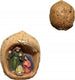 Presepe-Natività-Dentro-Noce-Resina-4,5cm-Decoro-Sacra-Famiglia-Decorazione-Natale