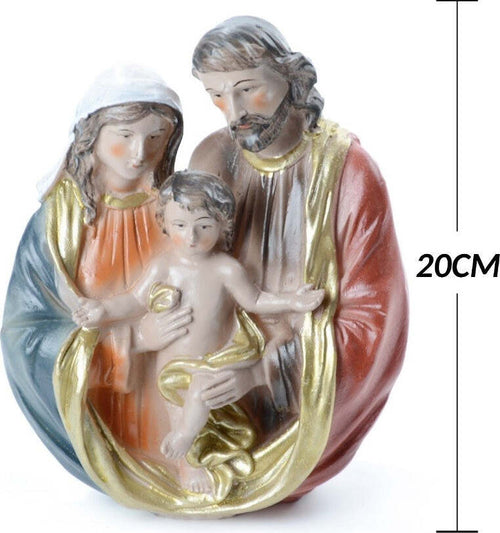 Presepe Nativit? In Resina Scenario Sacra Famiglia Decorazioni Natalizie 20cm Casa e cucina/Decorazioni per interni/Addobbi e decorazioni per ricorrenze/Decorazioni natalizie/Presepi/Statuine e fondali per il presepe Trade Shop italia - Napoli, Commerciovirtuoso.it