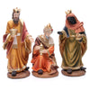 Set dei 3 re magi per presepe decorazione natalizia soggetti natività